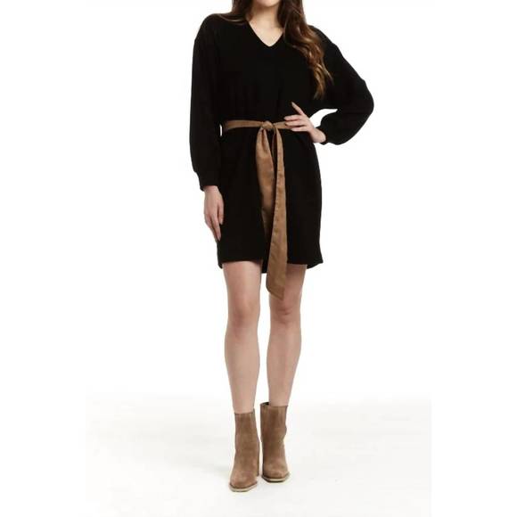 NEW DREW collins dress in black - Picture 1 of 1
